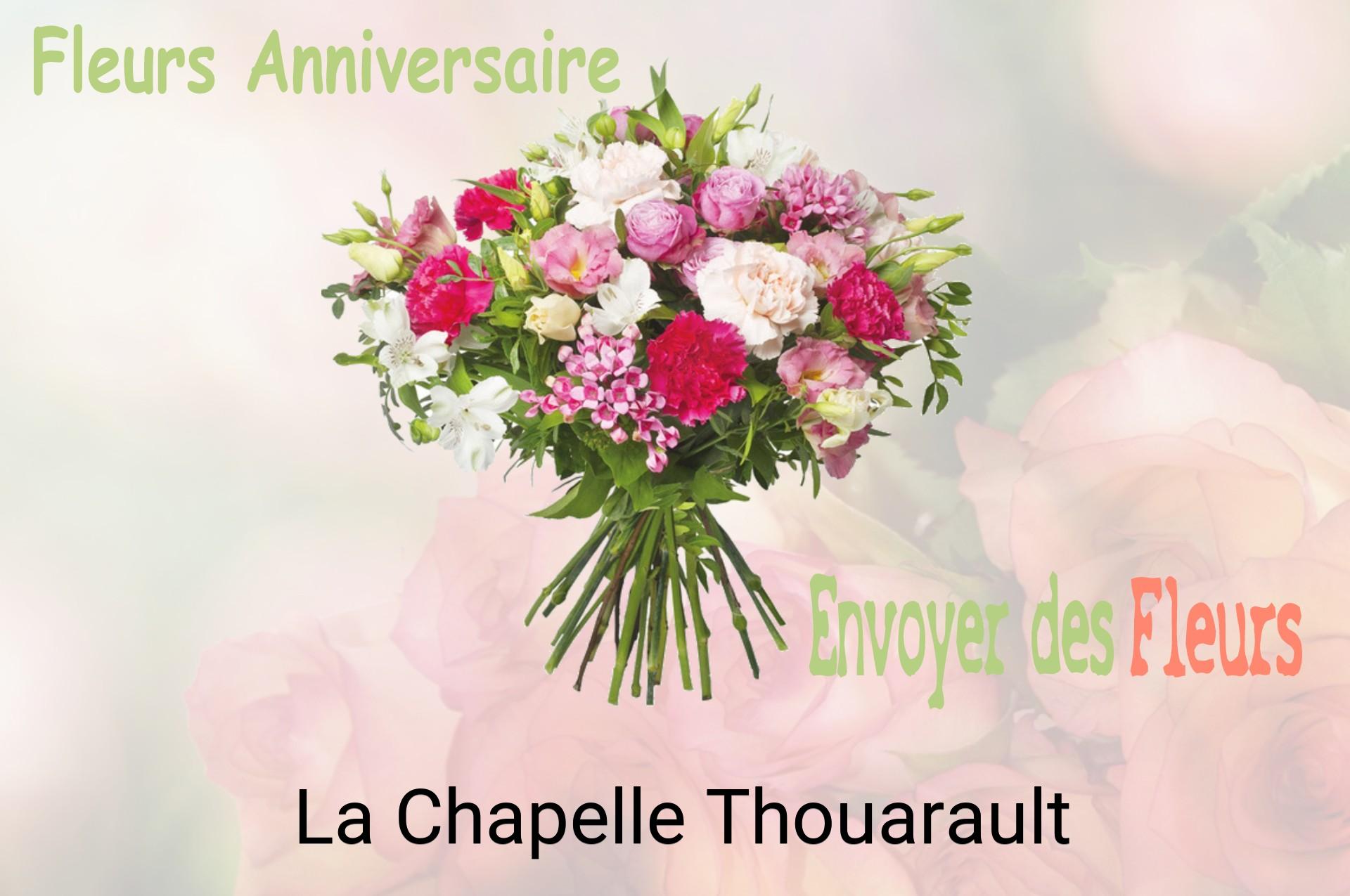 Bouquet de fleurs d’anniversaire livré à La Chapelle-Thouarault